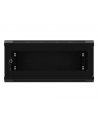 Szafa instalacyjna Lanberg rack wisząca 19'' 4U 600x450 drzwi perforowane czarna (flat pack) - nr 13