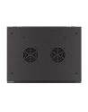 Szafa instalacyjna Lanberg rack wisząca 19'' 9U 600x450 drzwi perforowane czarna (flat pack) - nr 19