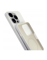 3mk pczerwonyection Etui na telefon 3mk do Apple iPhone 15 Pro - silikonowe z MagSafe - Białe - nr 1
