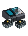 Makita Power Source Kit 18V 6Ah, set (Kolor: CZARNY, 2x battery BL1860B, 1x charger DC18RC) - nr 2