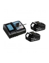 Makita Power Source Kit 18V 6Ah, set (Kolor: CZARNY, 2x battery BL1860B, 1x charger DC18RC) - nr 3
