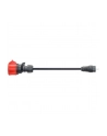 go-e adapter for Gemini flex 11 kW, CEE red three-phase current 16A > household socket (Kolor: CZARNY, 30cm) - nr 2
