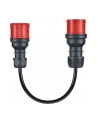 go-e adapter for Gemini flex 11 kW, CEE red three-phase current 16A > CEE red 32A (Kolor: CZARNY, 30cm) - nr 4