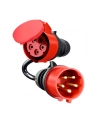 go-e adapter for Gemini flex 11 kW, CEE red three-phase current 16A > CEE red 32A (Kolor: CZARNY, 30cm) - nr 7