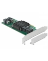 DeLOCK PCI Express x8 card for 4 x internal SFF-8643 NVMe LP, controller - nr 1