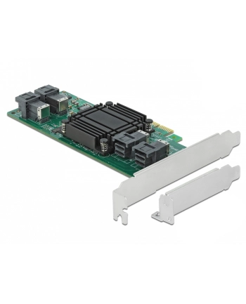 DeLOCK PCI Express x8 card for 4 x internal SFF-8643 NVMe LP, controller nr 1