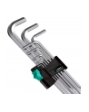 Wera 950/9 Hex-Plus 2 L-key set, 9 pieces, screwdriver (with retaining clip) - nr 7