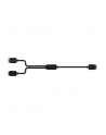 Corsair iCUE LINK Y-cable, 600mm, straight (Kolor: CZARNY, 1 piece) - nr 17