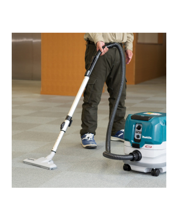 Makita VC005GLZ, cylinder vacuum cleaner (blue/grey, without batteries and charger)