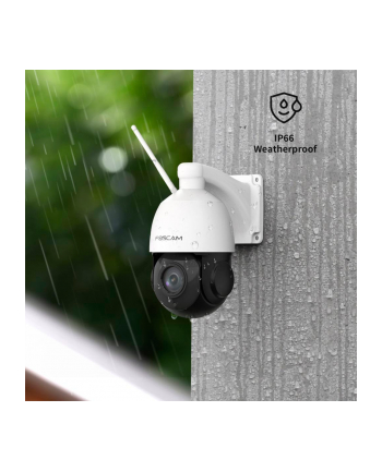 Foscam SD2X, surveillance camera (Kolor: BIAŁY/Kolor: CZARNY, LAN, WLAN)