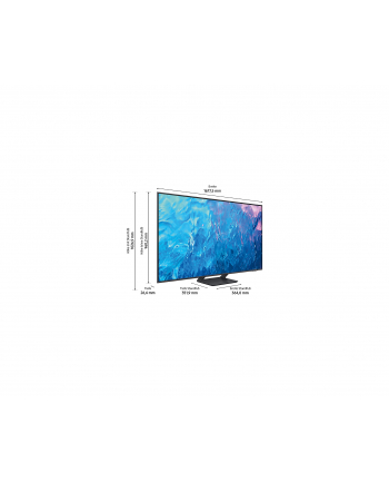 SAMSUNG GQ-75Q70C, QLED TV -75 - titanium, UltraHD/4K, HDMI 2.1, twin tuner, 100Hz panel