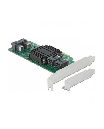 DeLOCK PCI Express x8 card for 4 x internal SFF-8643 NVMe LP, controller