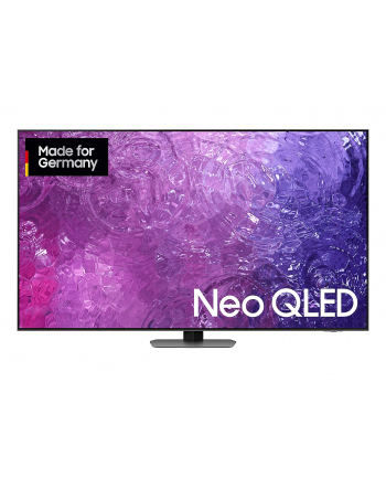SAMSUNG Neo QLED GQ-65QN90C, QLED television (163 cm (65 inches), titanium, UltraHD/4K, twin tuner, HD+, 120Hz panel)