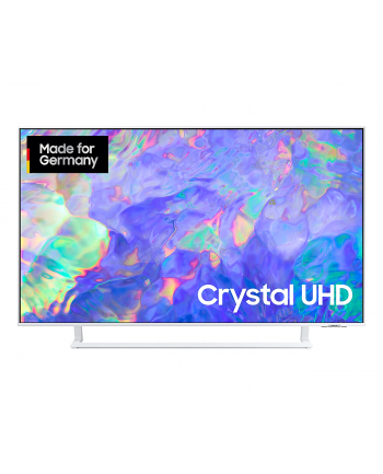 SAMSUNG GU-43CU8589, LED TV (108 cm (43 inches), Kolor: BIAŁY, Crystal UHD)