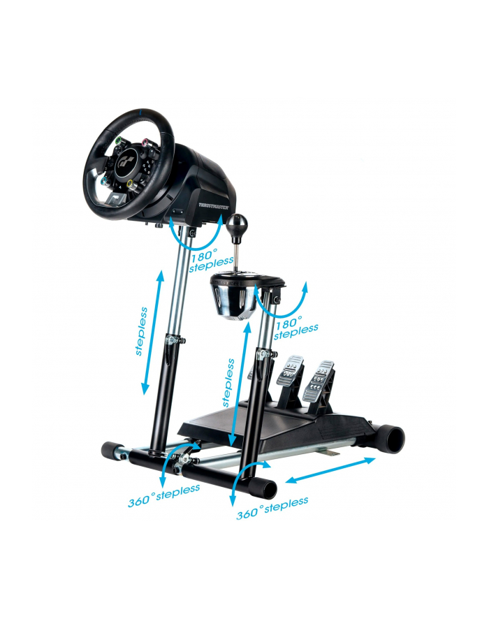 Wheel Stand Pro Deluxe V2, mount (Kolor: CZARNY, Thrustmaster T300RS/TX/T150/TMX + RGS + GTS) główny
