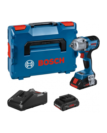 bosch powertools Bosch cordless impact wrench GDS 18V-450 HC Professional, 18V (blue/Kolor: CZARNY, 2x Li-Ion battery ProCORE18V 4.0Ah, Bluetooth module, in L-BOXX)