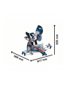 bosch powertools Bosch cordless crosscut and miter saw BITURBO GCM 18V-216 DC Professional solo (blue, Bluetooth module, without battery and charger) - nr 25