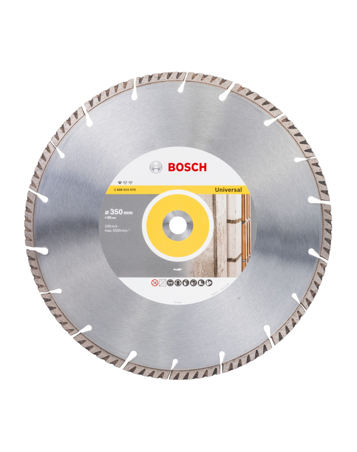 bosch powertools Bosch diamond cutting disc Standard for Universal, 350mm (bore 20mm) główny