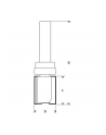 bosch powertools Bosch flush cutter Expert for Wood Laminate,  16mm (shank  8mm, double-edged, ball bearing at the top) - nr 4