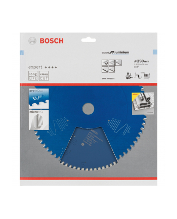 bosch powertools Bosch circular saw blade Expert for Aluminum,  250mm, 80Z (bore 30mm)