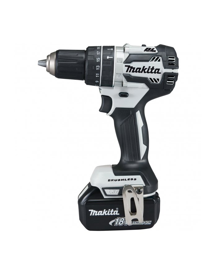 Makita cordless impact drill DHP484RGJW, 18 volts (Kolor: BIAŁY/Kolor: CZARNY, 2x Li-ion batteries 6.0Ah, MAKPAC size 2) główny