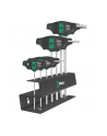 Wera 454/7 HF set 2 T-handle screwdrivers + rack, 7 pieces (Kolor: CZARNY/green, with holding function) - nr 23