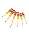 Wera 1060 i/1065 i/6 screwdriver set Kraftform VD-E (yellow/red, 6 pieces, Black Point tip) - nr 13