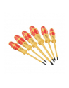 Wera 1060 i/1065 i/6 screwdriver set Kraftform VD-E (yellow/red, 6 pieces, Black Point tip) - nr 19