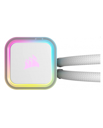 Corsair iCUE H100i RGB ELITE, water cooling (Kolor: BIAŁY)