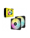 Corsair iCUE AF120 RGB Slim, case fan (Kolor: CZARNY, pack of 2, incl. controller) - nr 11