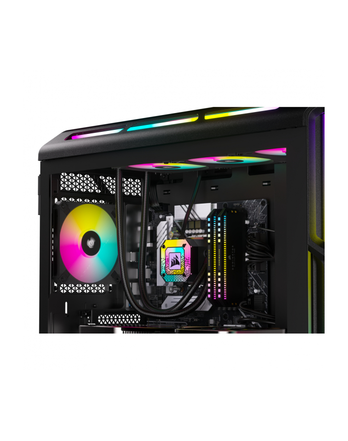 Corsair iCUE AF120 RGB Slim, case fan (Kolor: CZARNY, pack of 2, incl. controller) główny
