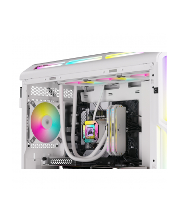 Corsair iCUE AF120 RGB Slim, case fan (Kolor: BIAŁY, single fan, without controller)