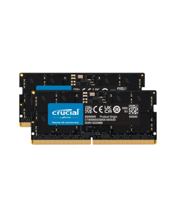 Crucial DDR5 - 48GB - 5600 - CL - 46(2x 24 GB) dual kit, RAM (Kolor: CZARNY, CT2K24G56C46S5) nr 2