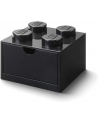 Room Copenhagen LEGO Desk Drawer 4 , storage box (Kolor: CZARNY, knobs) - nr 1