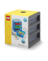 Room Copenhagen LEGO drawer shelf set of 3, storage box (grey) - nr 3