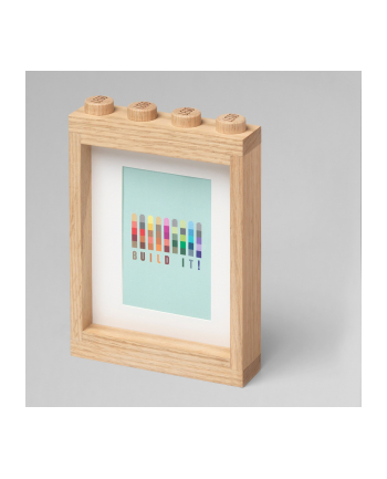 Room Copenhagen LEGO 1x4 wooden picture frame, storage box (oak, light)