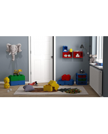 Room Copenhagen LEGO Regal Brick Shelf 8+4, Set 41171731 (blue, 2 shelves)