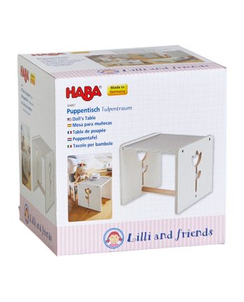 HABA doll table Tulip Dream, doll accessories