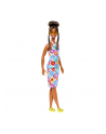 Mattel Barbie Fashionistas doll wearing a bun and crocheted dress - nr 1