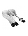 Corsair Premium Sleeved PCIe 5.0 12VHPWR PSU adapter cable (Kolor: BIAŁY, 50cm) - nr 1
