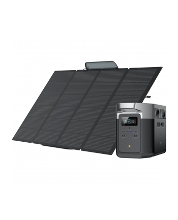 ECOFLOW starter set solar panel 400W + power station Delta Max A2,000W