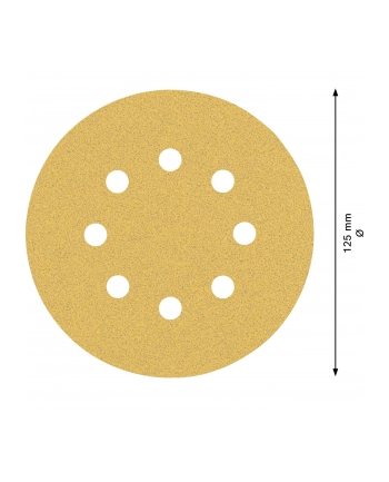 bosch powertools Bosch Expert C470 sanding sheet, 125mm, K80 (50 pieces, for eccentric sanders) nr 2