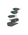Wera 454/7 HF set 2 T-handle screwdrivers + rack, 7 pieces (Kolor: CZARNY/green, with holding function) - nr 23
