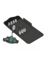 Wera Kraftform Kompakt 400 RA Set 2, with ratchet function, socket wrench (Kolor: CZARNY/green, 1/4, 9 pieces, with ball lock) - nr 1