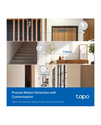TP-Link Tapo T100, motion detector (Kolor: BIAŁY)