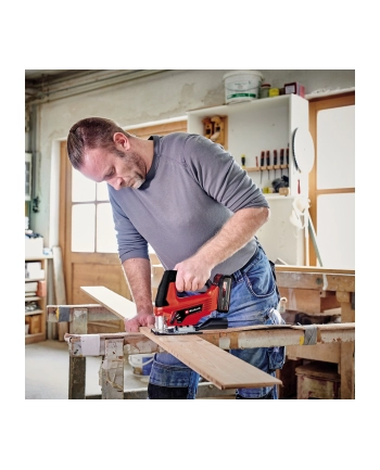 Einhell cordless jigsaw TC-JS 18 Li (red/Kolor: CZARNY, Li-ion battery 2.5Ah, E-Box Basic case) nr 2