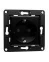 Shelly wall socket (wersja europejska) (Kolor: CZARNY, flush-mounted) - nr 4