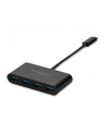 Kensington CH1200 USB-C 4 Port Hub, USB hub (Kolor: CZARNY) - nr 17