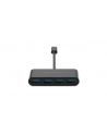 Kensington CH1200 USB-C 4 Port Hub, USB hub (Kolor: CZARNY) - nr 23