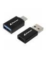 Sharkoon USB 3.2 Gen 1 Adapter OfficePal, USB-A > USB-C / USB-C > USB-A (Kolor: CZARNY, set of 2) - nr 3